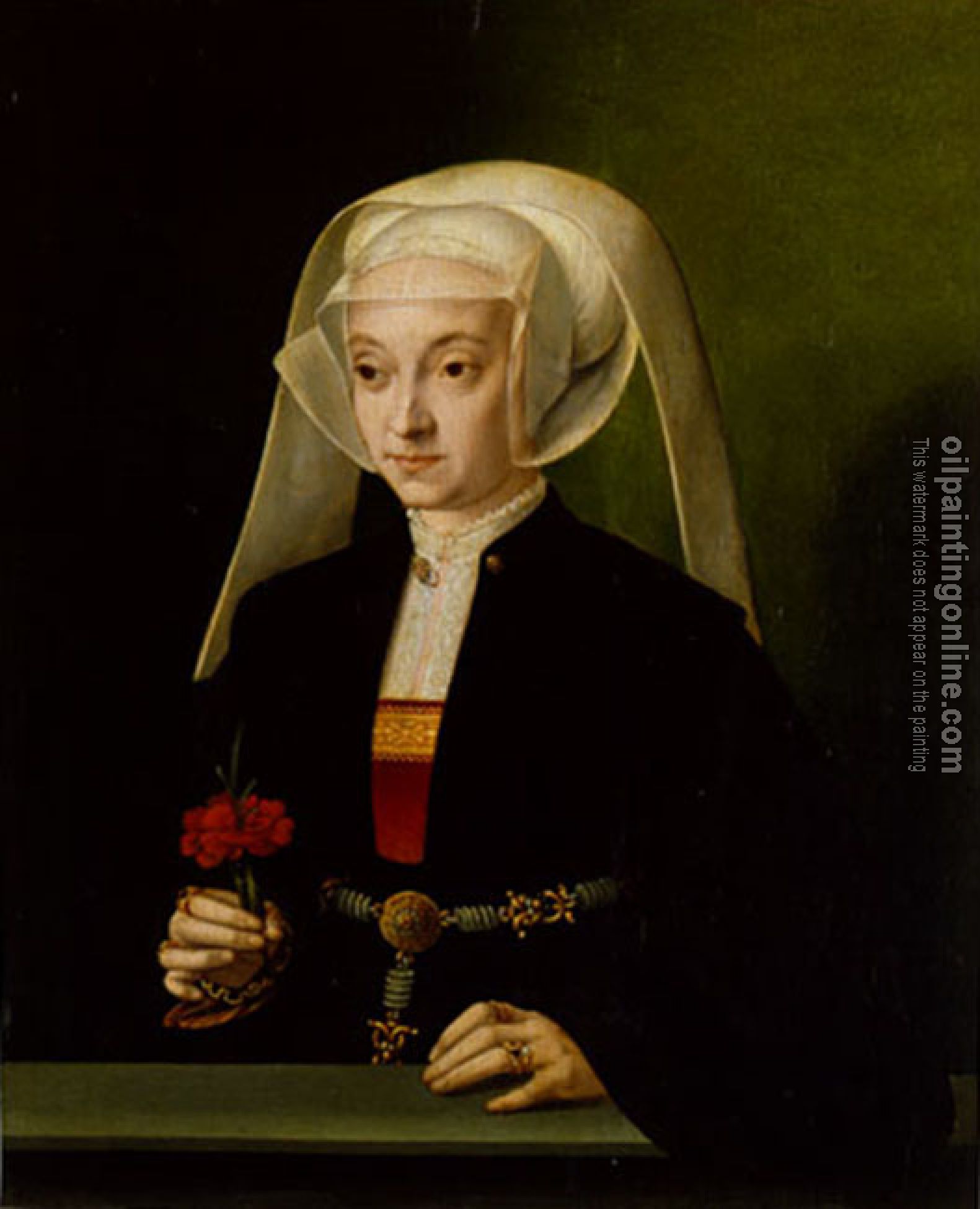 Bruyn, Barthel - Portrait of a Young Woman